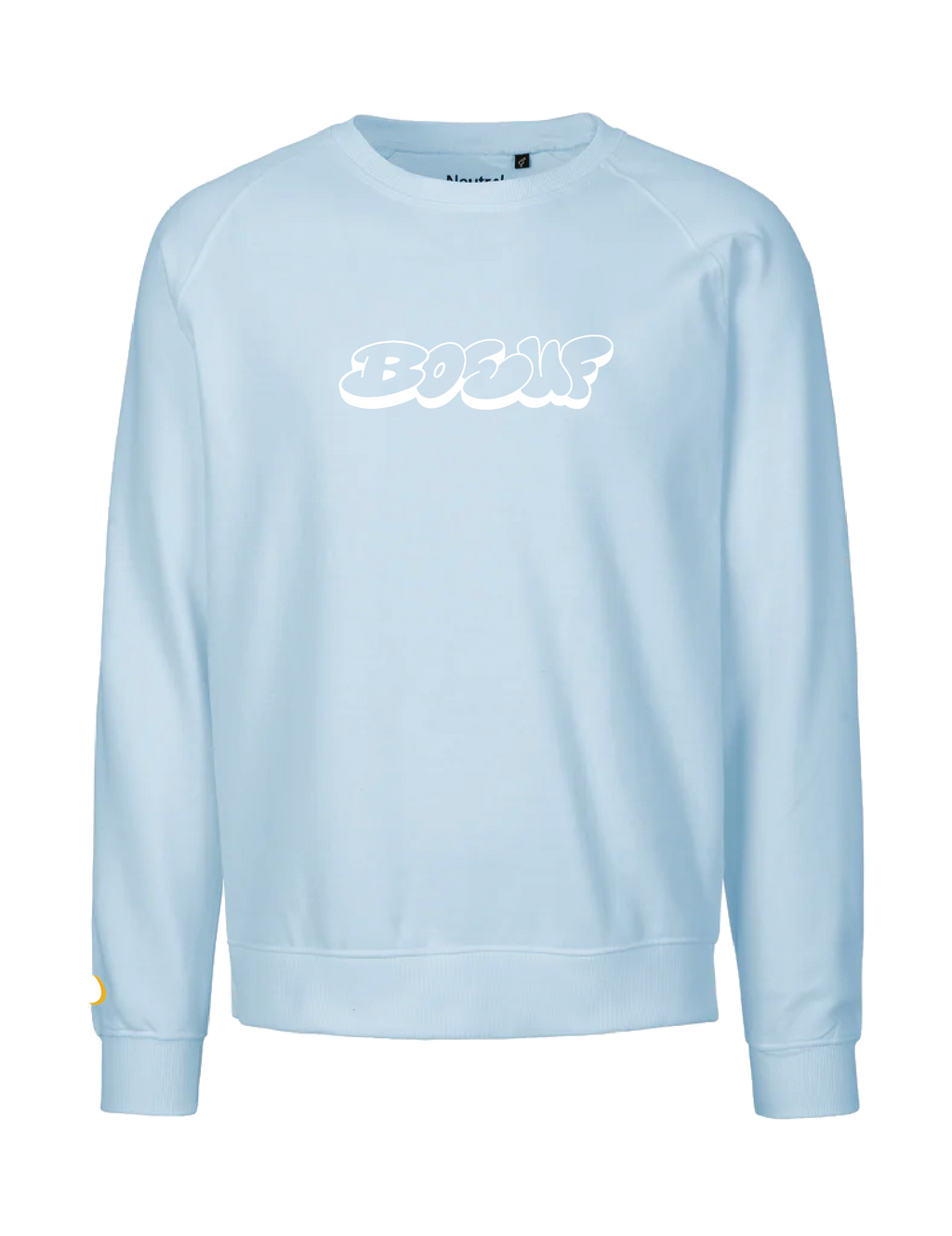 Boeuf Unisex Sweatshirt - Light Blue