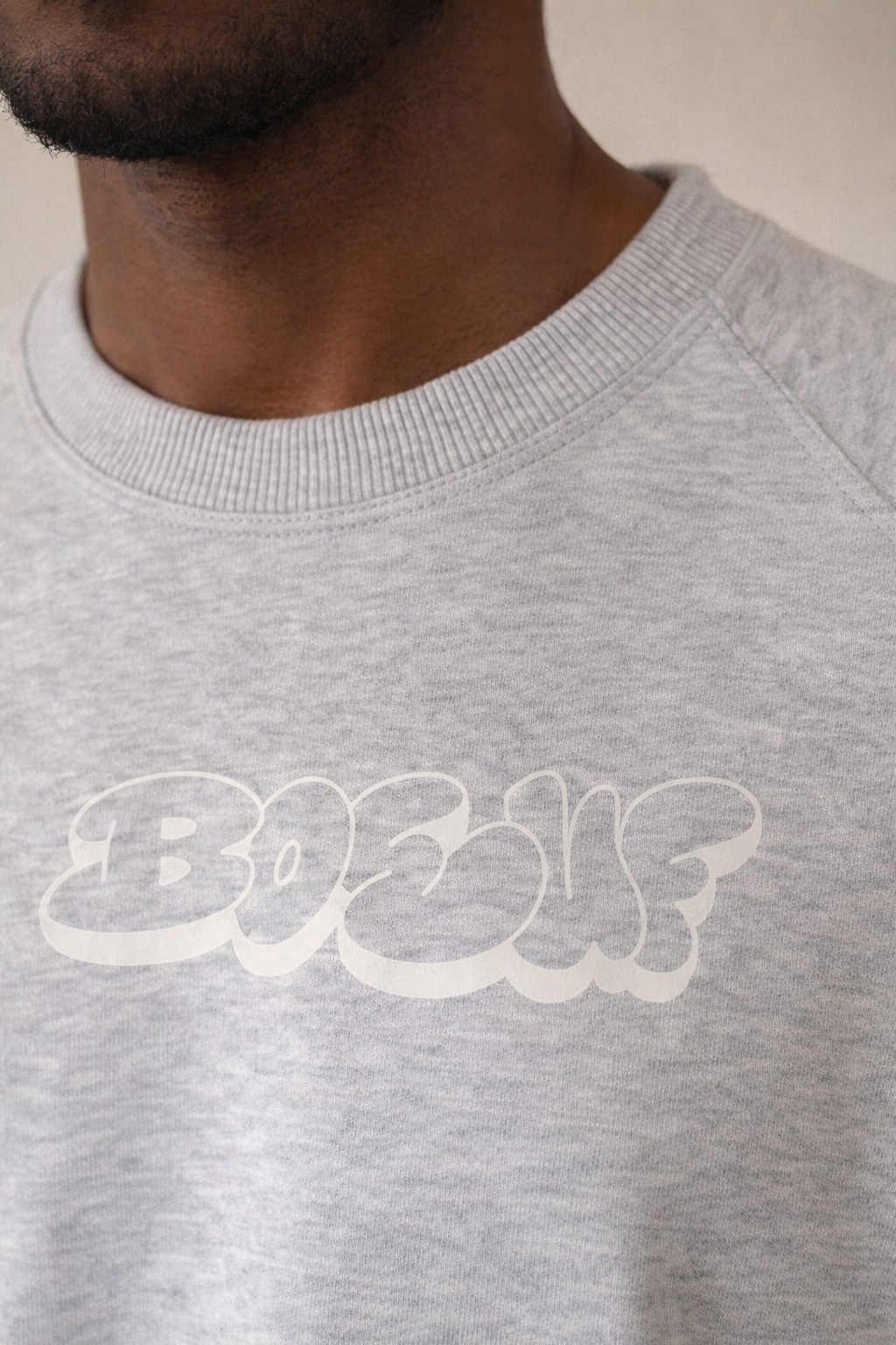 Boeuf Unisex Sweatshirt - Ash Grey