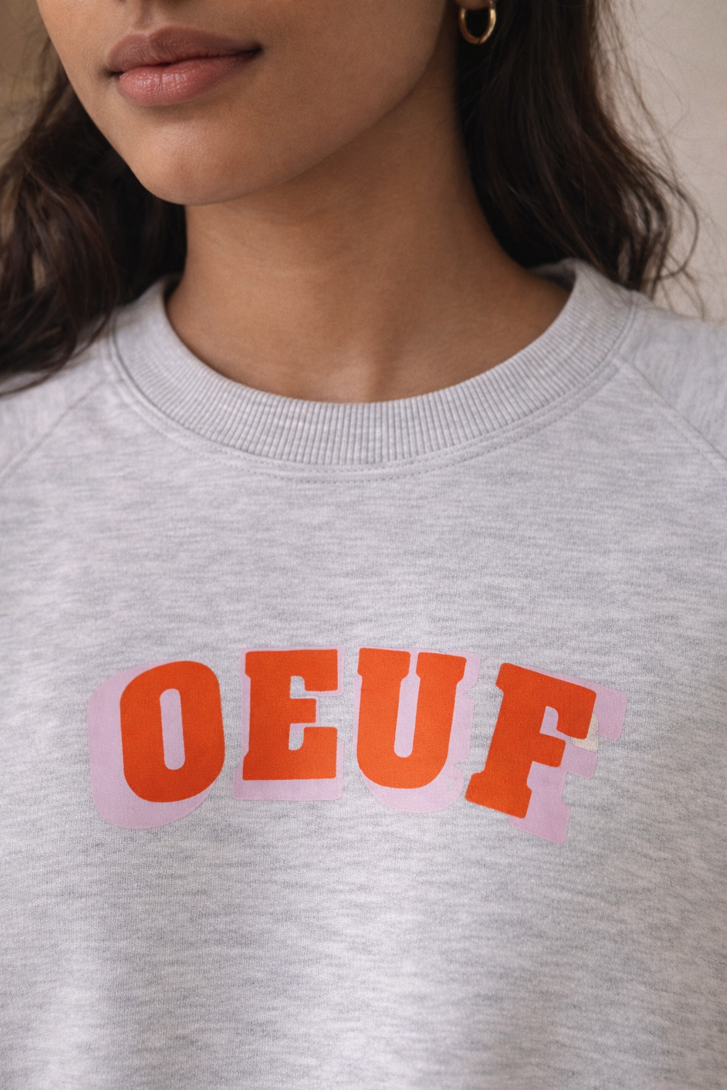 Oeuf Unisex Sweatshirt - Ash Grey
