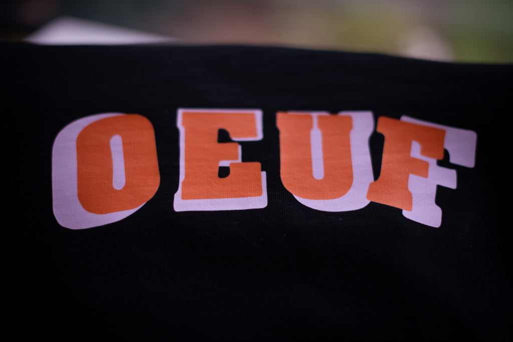 Oeuf Unisex Sweatshirt - Black