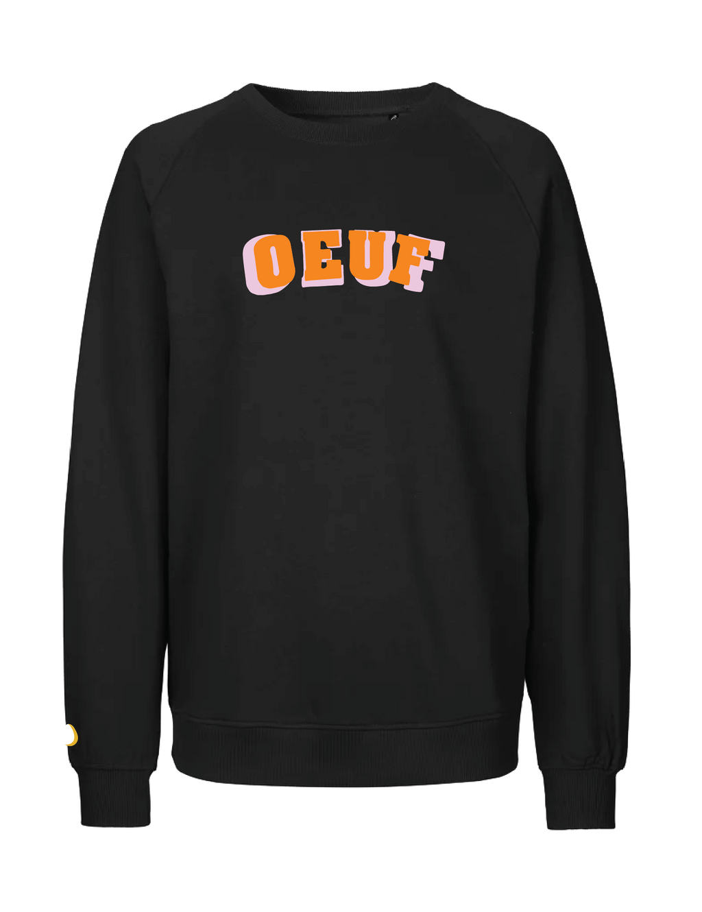 Oeuf Unisex Sweatshirt - Black