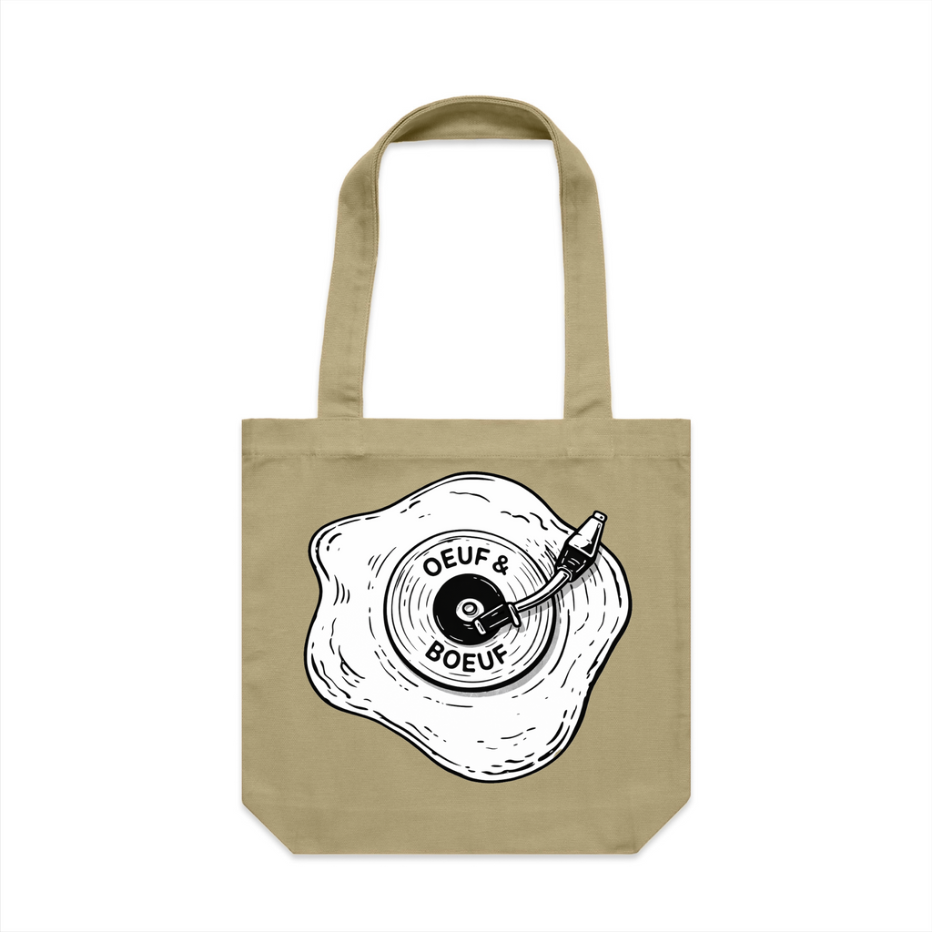 Oeuf & Boeuf Vinyl Tote