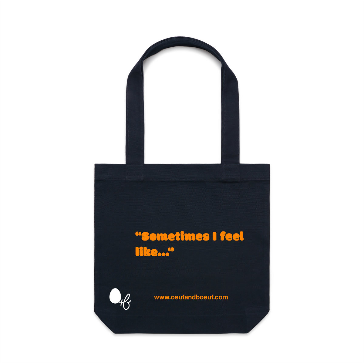 Oeuf & Boeuf Vinyl Tote
