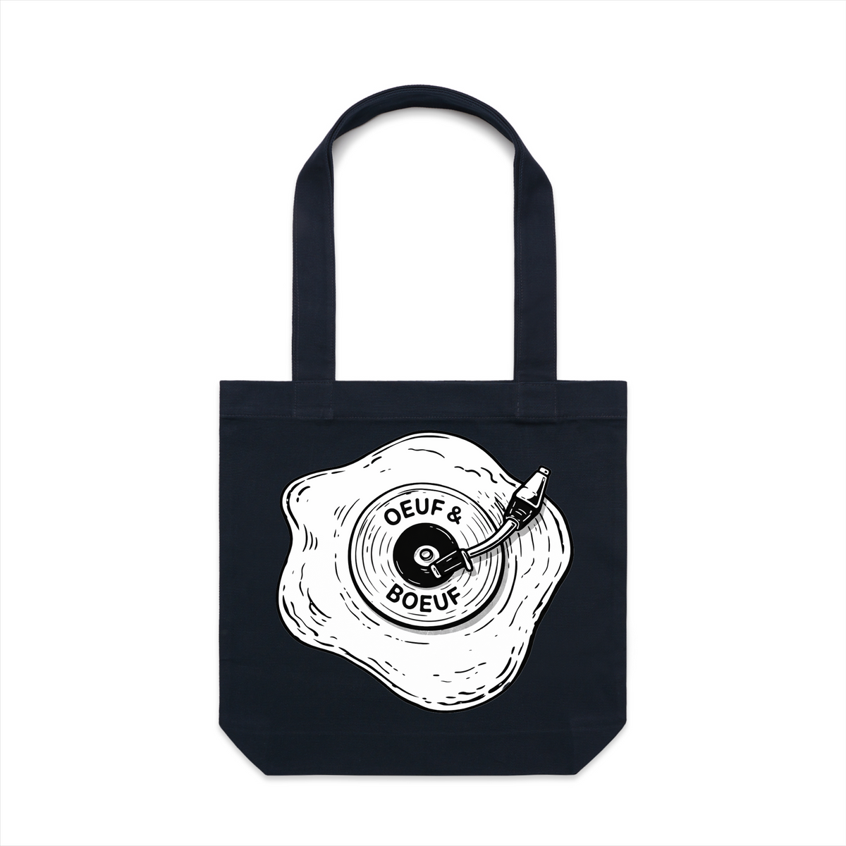 Oeuf & Boeuf Vinyl Tote